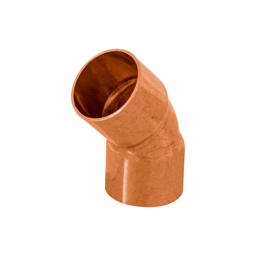 Codo 45° de cobre 1/2', FOSET BASIC CC-861B