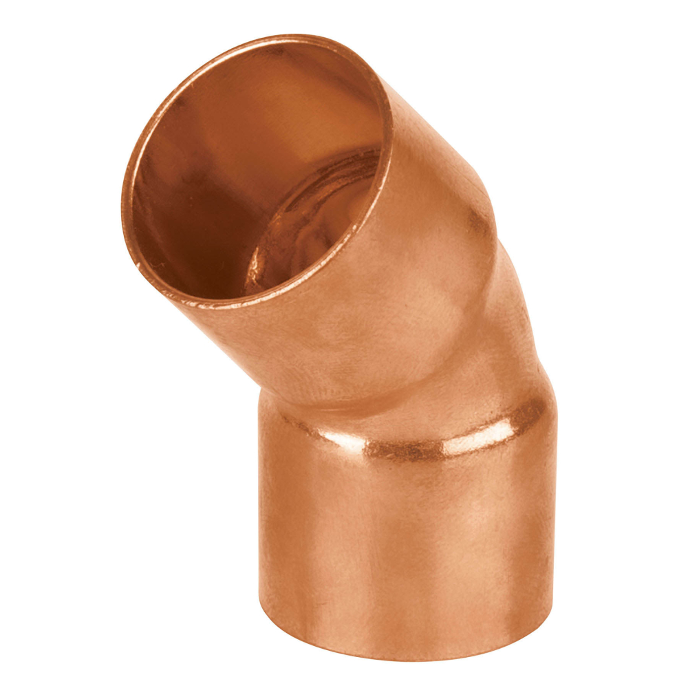 Codo 45° de cobre 3/4', FOSET BASIC CC-862B