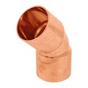 Codo 45° de cobre 1', FOSET BASIC CC-863B