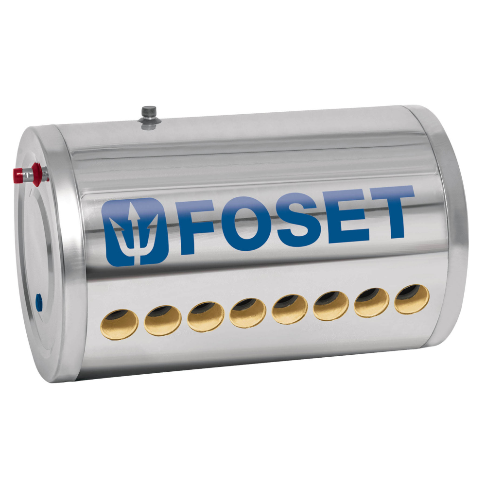Termotanque p/calentador solar CALE-8S, FOSET CALE-8S-1