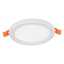 Luminario LED plafón 6W 6500K, ajustable, redondo, VOLTECK EMP-600L