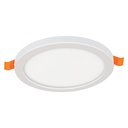 Luminario LED plafón 8W 6500K, ajustable, redondo, VOLTECK EMP-601L