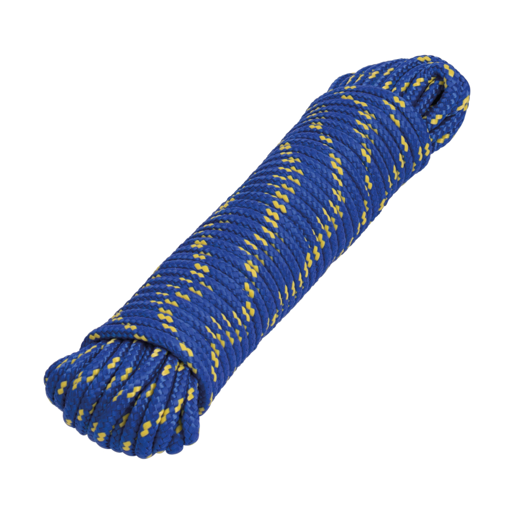 Piola de polipropileno trenzada de 5mm x 15m en madeja PIO-515