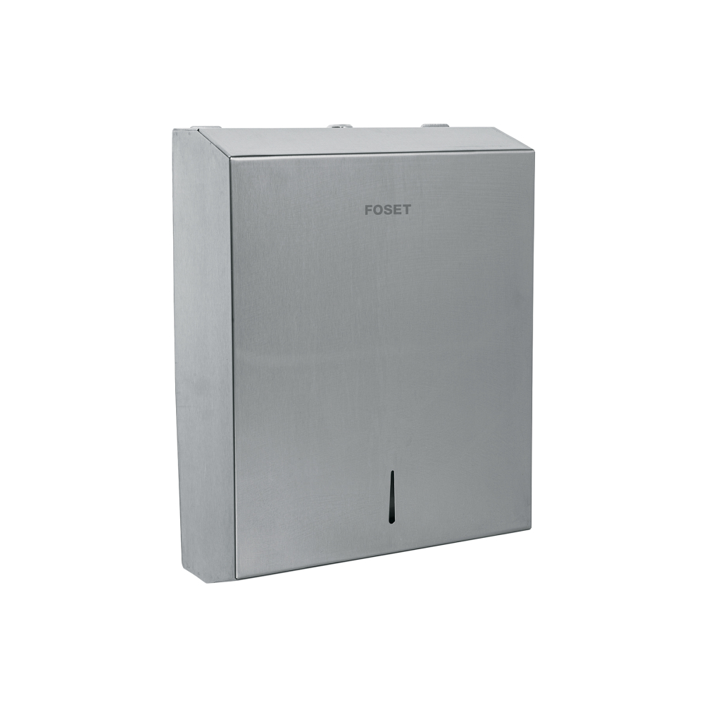 Dispensador de acero inox. para toallas de papel, FOSET ABP-30X