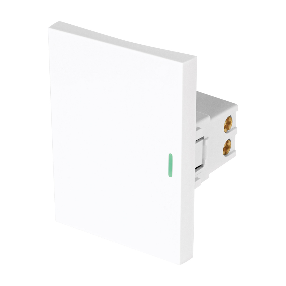 Interruptor de 3 vías blanco de 3 módulos, línea Lisboa APSE3-ELB