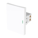 Interruptor de 3 vías blanco de 3 módulos, línea Lisboa APSE3-ELB