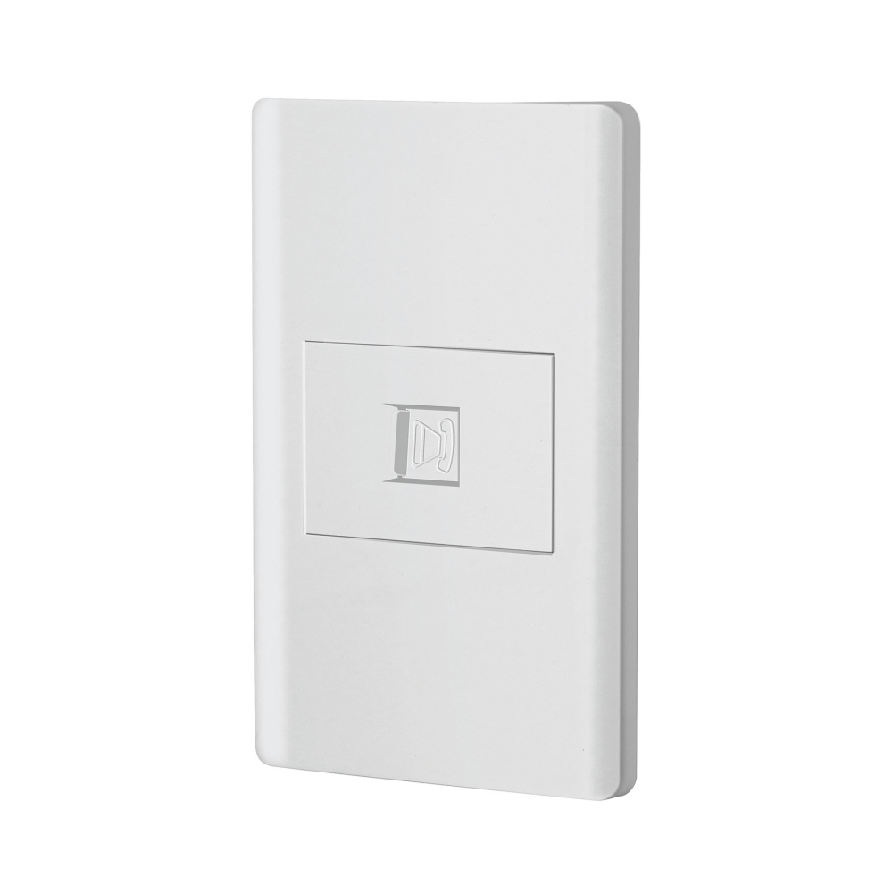 Placa armada blanca 1 toma para teléfono 1.5 mód, Lisboa PA-TE-LB