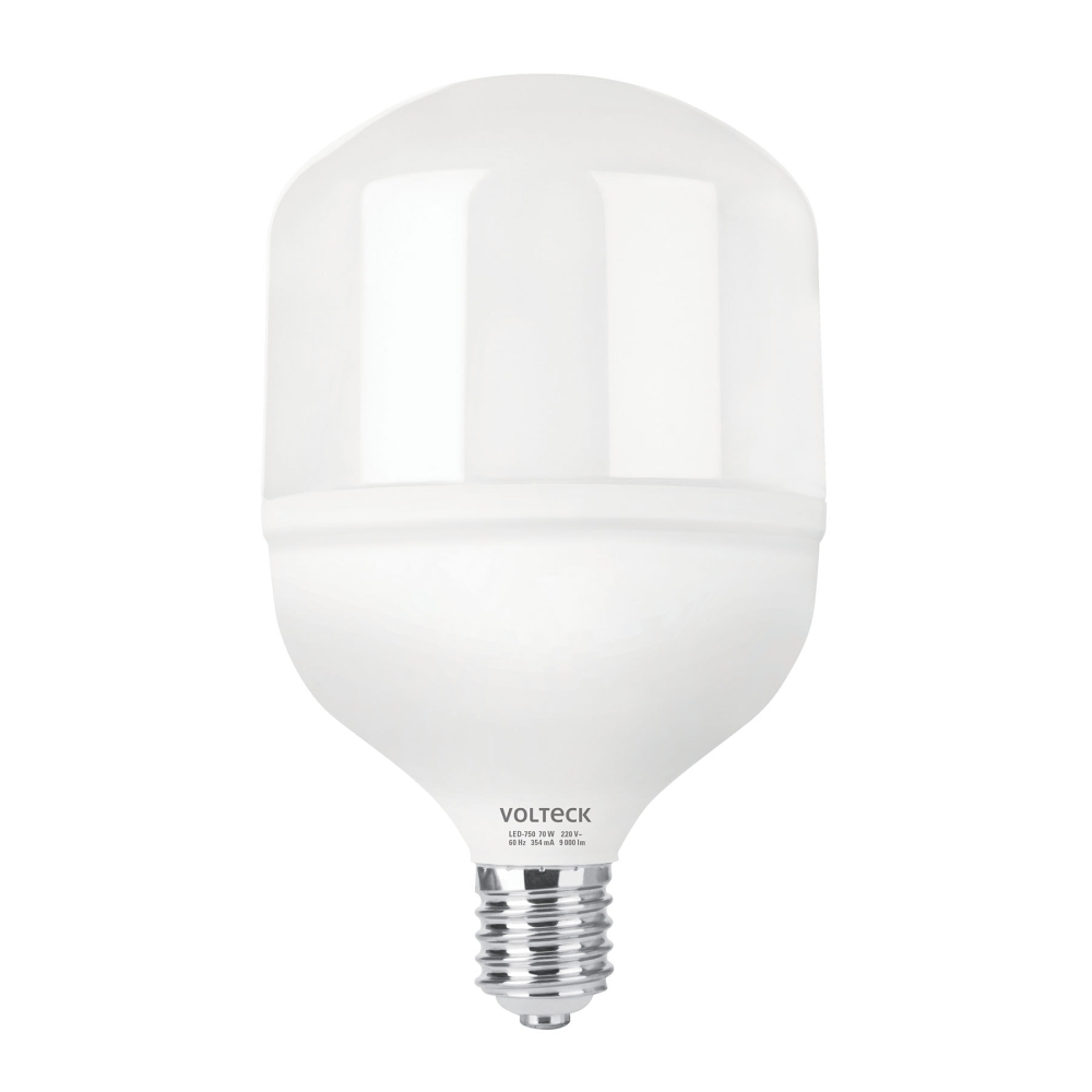 Foco LED alta potencia 70W (750W) 6500K blanca fría, E39 LED-750