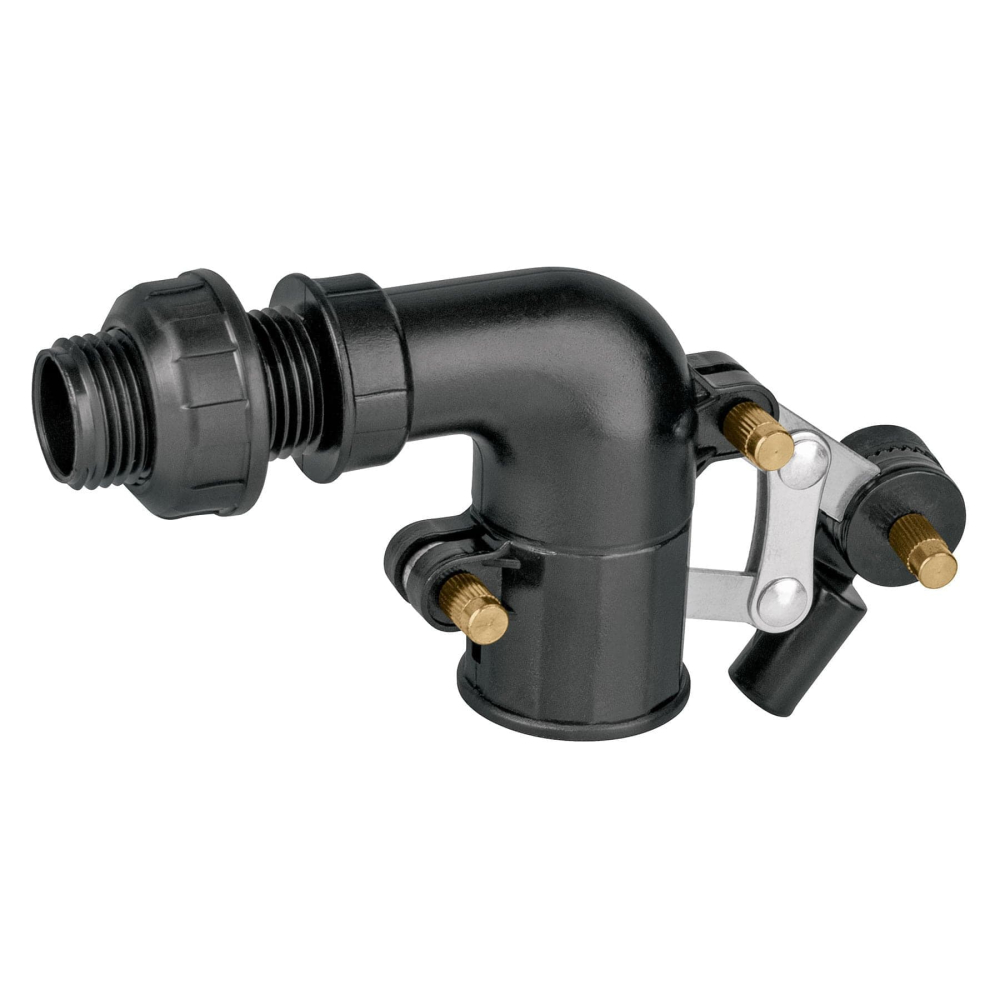 Válvula plástica de llenado para flotador, 1/2', FOSET VAFLO-1/2P