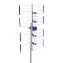 Antena aérea para TV HD, 32 elementos, Volteck ANAE-32