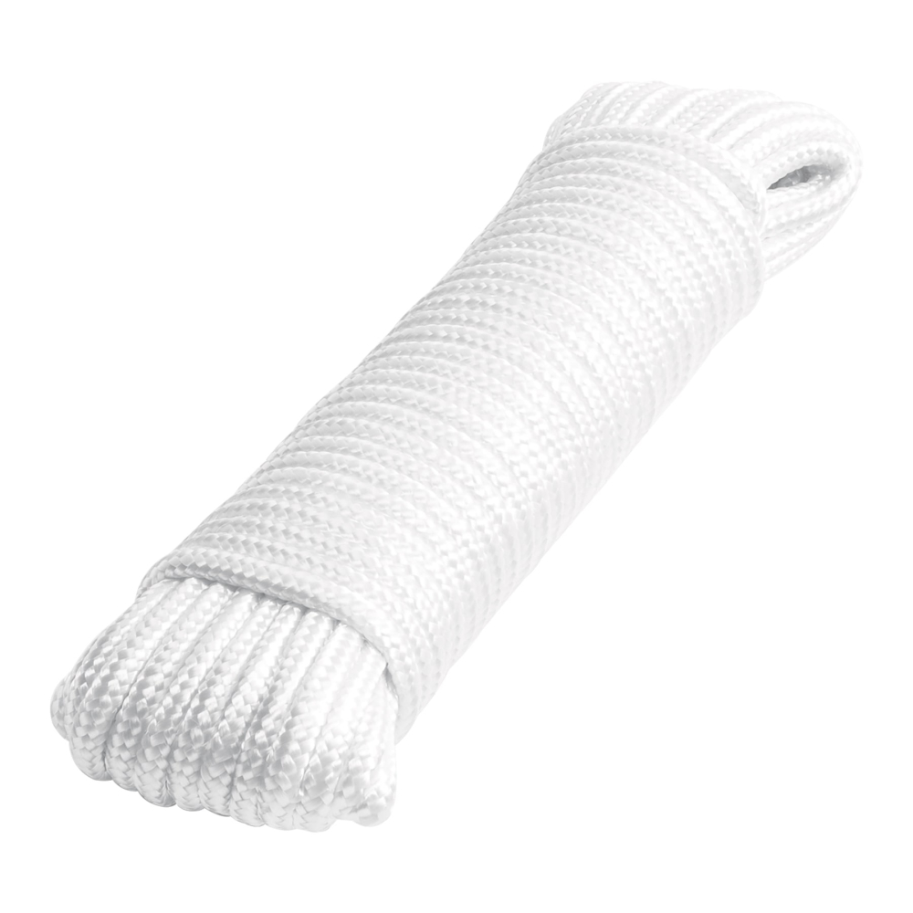 Piola de poliéster diamante de 5mmx15m blanca, madeja, FIERO PIO-515P
