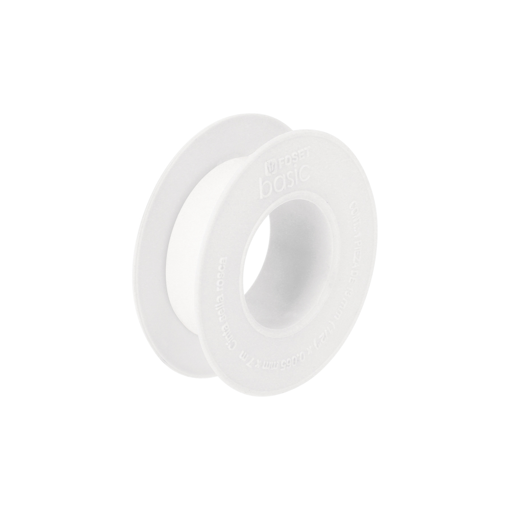 Cinta sella roscas 1/2' x 7m, uso general, FOSET BASIC CTF-1/2BF