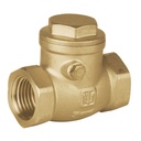 Válvula check horizontal de latón, 1/2', FOSET VAHO-1/2