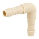 Codo 90° inserción de 1/2' de polipropileno, FOSET CM-562