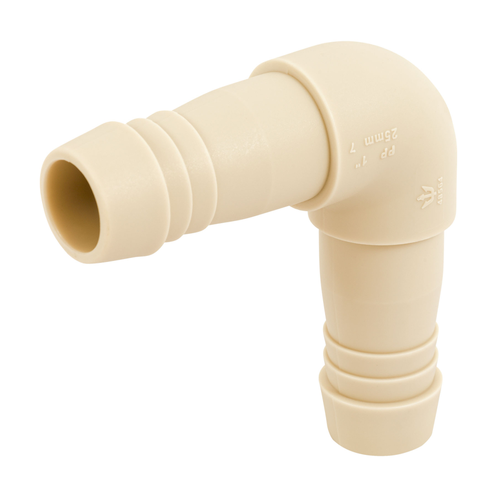 Codo 90° inserción de 1' de polipropileno, FOSET CM-564