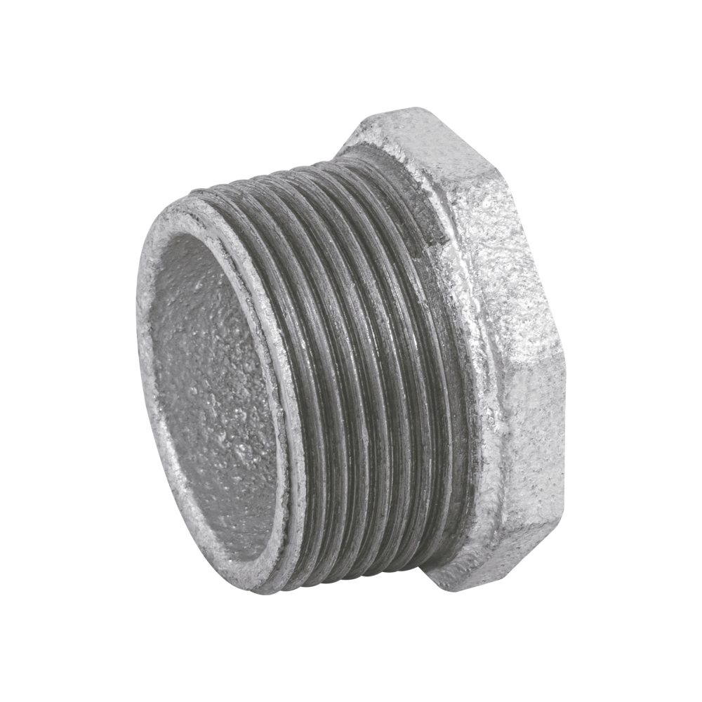Reducción bushing acero galvanizado 1-1/4 x 3/4', FOSET CG-235
