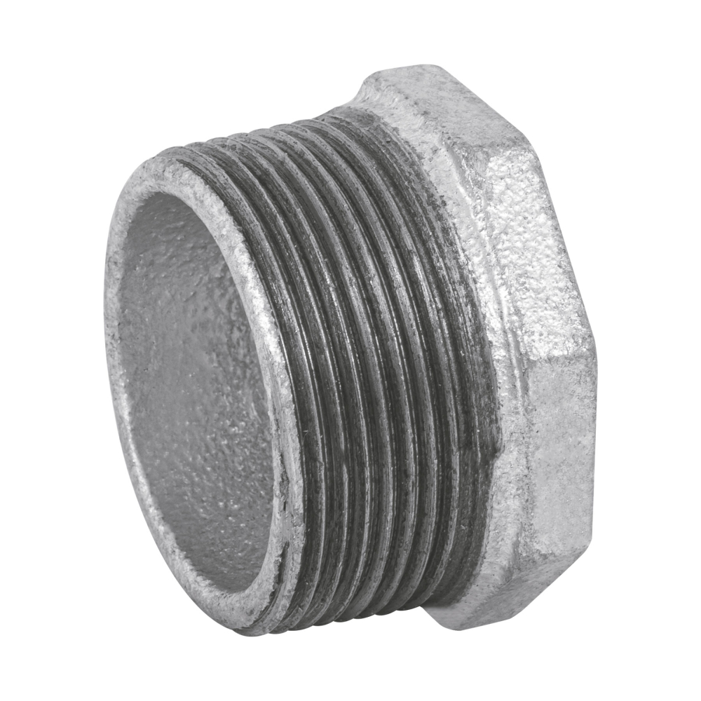 Reducción bushing acero galvanizado 1-1/2 x 3/4', FOSET CG-238