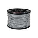 Metro de cable flexible 1/8' de acero 7x19 hilos, 300 m CAB-1/8F3