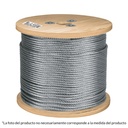 Metro de cable flexible 3/16' de acero 7x19 hilos, 300 m CAB-3/16F3