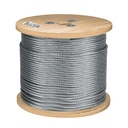 Metro de cable flexible 1/4' de acero 7x19 hilos, 300 m CAB-1/4F3
