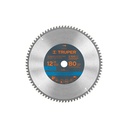 Disco sierra 12' para aluminio, 80 dientes centro 1', TRUPER ST-1280A
