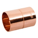 Cople de cobre 1-1/4', con ranura, FOSET CC-264