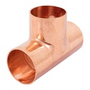 Tee sencilla de cobre 1-1/2', FOSET CC-765