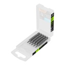 Estuche con 5 puntas hexagonales de 4 mm largo 2', EXPERT PUDE-7204