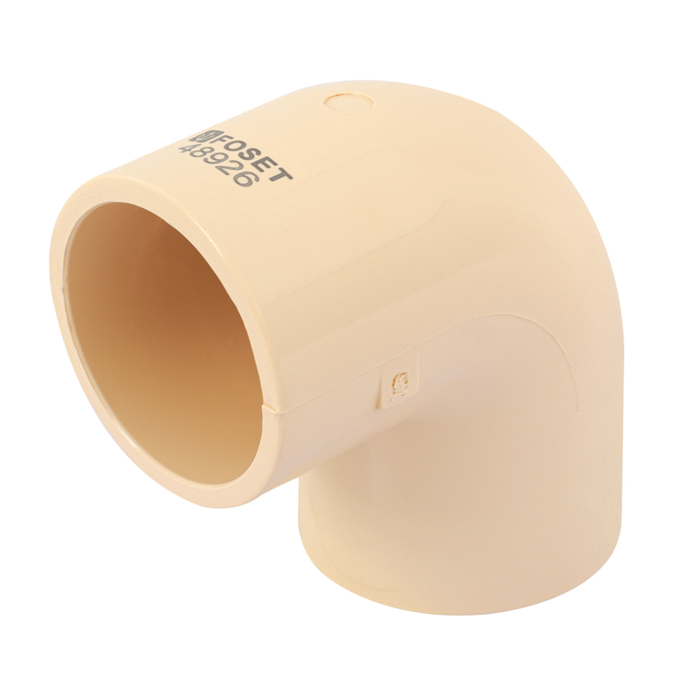 Codo 90° de CPVC de 1-1/4', FOSET CPVC-564