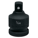 Adaptador de impacto 1/2' (H) x 3/8' (M), TRUPER AI-5254