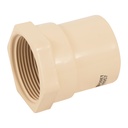 Conector hembra CPVC 1-1/2', FOSET CPVC-605