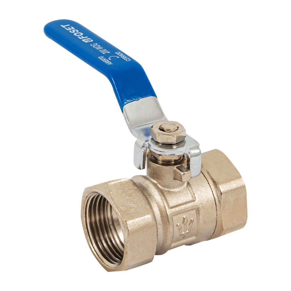 Válvula de esfera de latón, roscable 1', FOSET ESRO-1