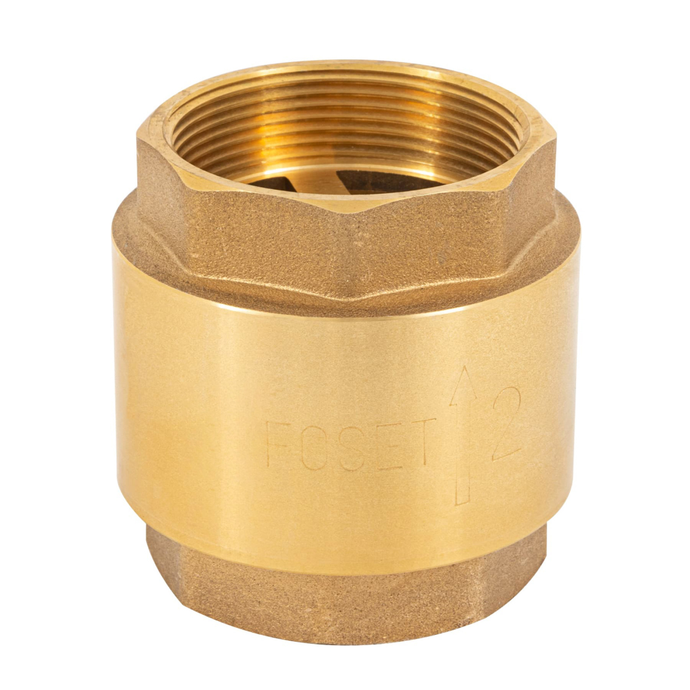 Válvula de retención de latón 2', FOSET VARE-2