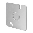 Tapa para caja cuadrada 3' metálica reforzada, VOLTECK TACH-3x3C