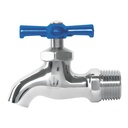 Llave de nariz de latón cromado, 135 g, entrada 1/2', FOSET LLJ-135C
