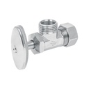 Llave angular 1/2', multivuelta, barrilito, FOSET ANG-03