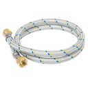 Manguera para gas, aluminio, 3/8' flare , 100 cm, FOSET FGA-10