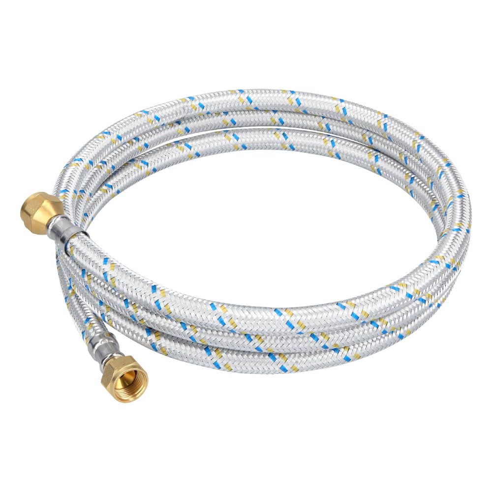 Manguera para gas, aluminio, 3/8' flare, 200 cm, FOSET FGA-20