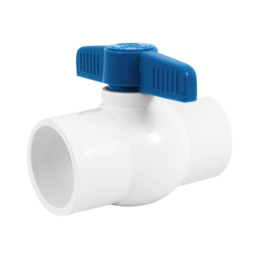 Válvula de esfera de PVC 2' para cementar, FOSET PVC-ES-2