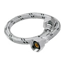 Manguera lavabo/fregadero, acero inox, 1/2' x 1/2', 40 cm FLA-40X