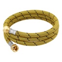 Manguera para gas, vinilo, 3/8' flare, 150 cm, FOSET FGA-15V