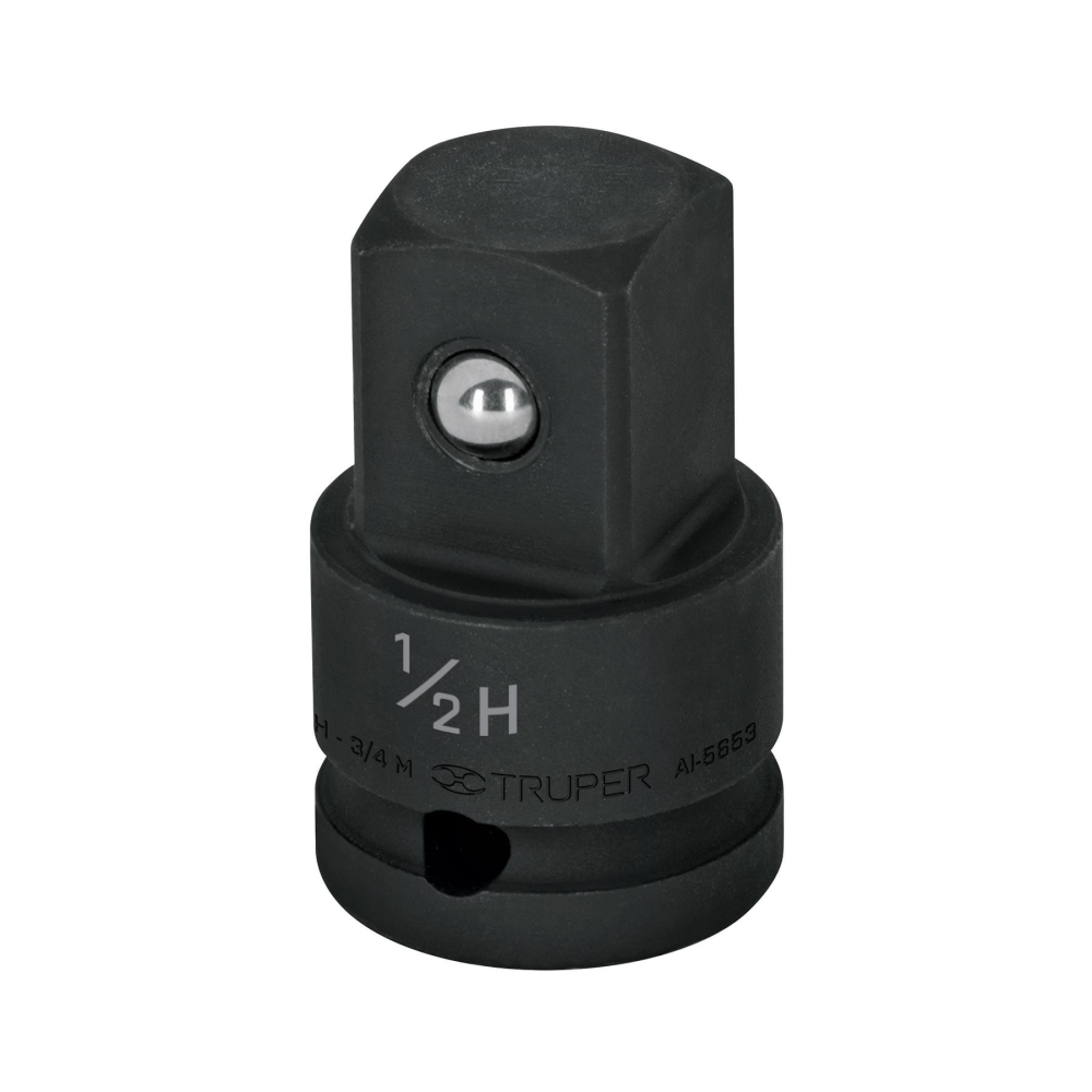 Adaptador de impacto 1/2' (H) x 3/4' (M), TRUPER AI-5653