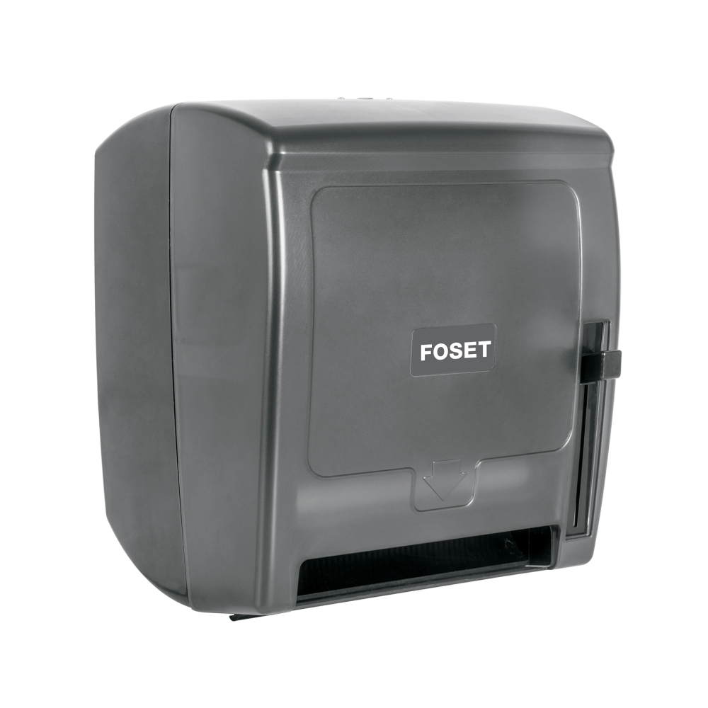 Dispensador de ABS para toalla de papel en rollo,humo, FOSET ABP-40H