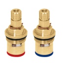 Juego 2 cartuchos cerámicos para llaves de empotrar CPVC CPVC-CARCE