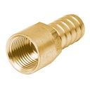 Adaptador hembra de latón 1/2' para manguera, FOSET ADPO-1/2H