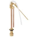 Válvula de admisión para tanque bajo, latón, FOSET VW-513