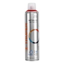 Pintura aerosol rojo metálico, bote esbelto 400 ml, TRUPER PAM-RO