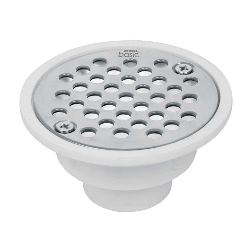 Resumidero polipropileno, redondo, modelo 'C', 3-3/4', BASIC RS-500