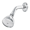 Regadera cónica 2-1/2', metálica, brazo y chapetón, cromo R-509