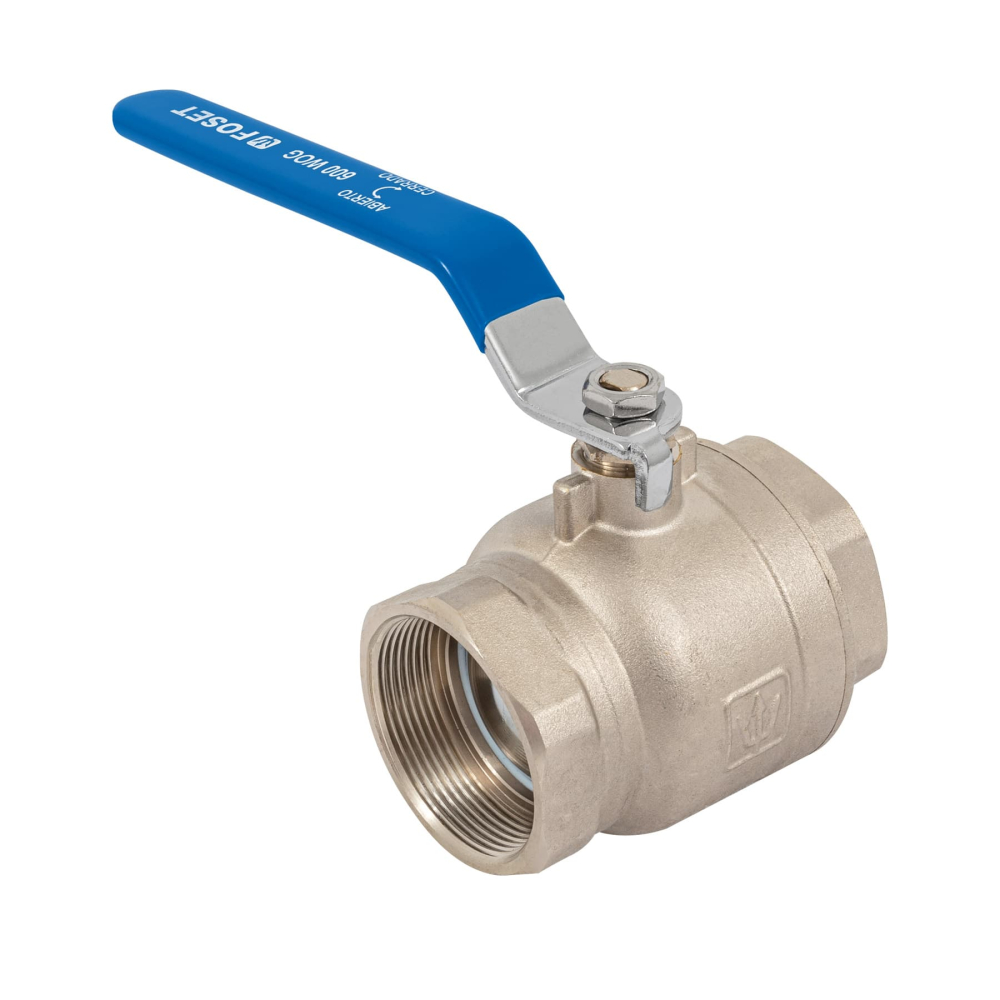 Válvula de esfera, de latón, roscable, 2', alta presión ESRO-2X